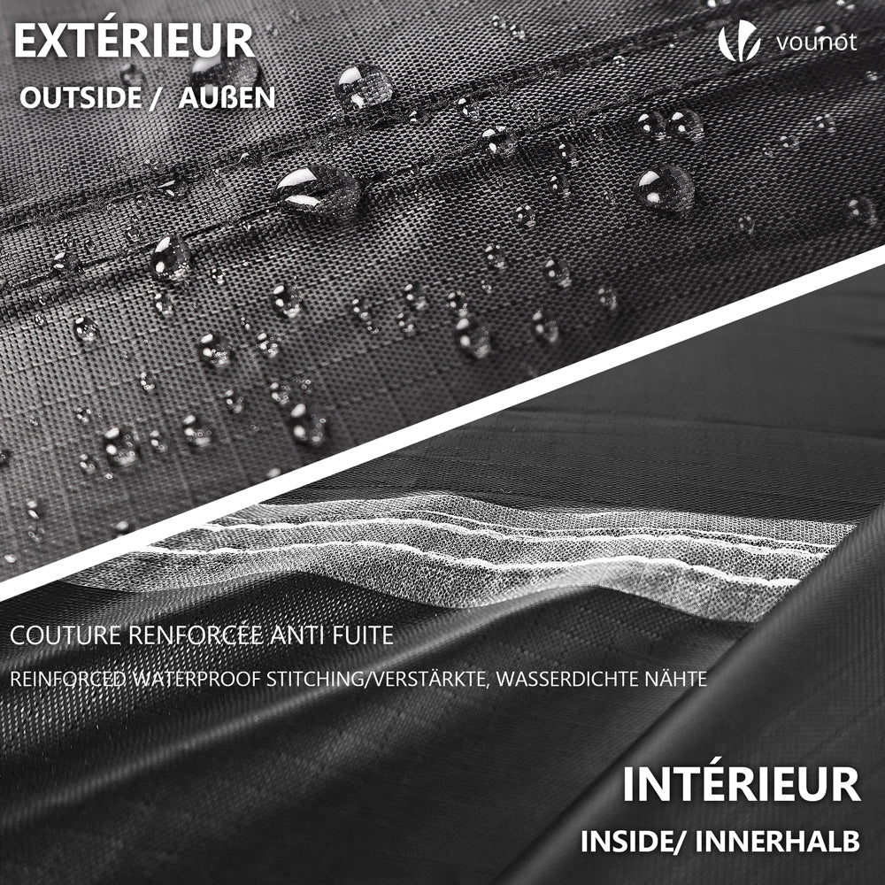 Housses De Meubles De Jardin - 110*110*85cm - Tissu Oxford 420d - Avec