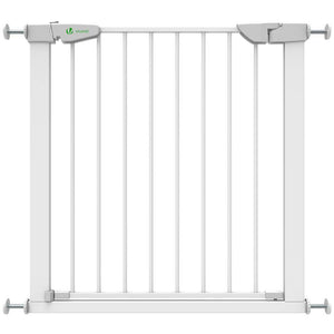 Barriere de Securite porte et escalier 76-84cm blanc pour enfants et animaux - VOUNOT