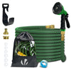 Tuyau d’Arrosage Extensible 15m Renforce avec Accessoires vert - VOUNOT FR