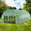 Grande Serre de jardin 18m2 en acier galvanisé - Taille : 6x3x2M - VOUNOT FR