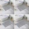 Tapis de Bain Antidérapant microfibre 50x80 gris