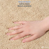 Lot de 2 Tapis de Bain Antidérapant microfibre 50x80 beige