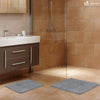 Tapis de Bain Antidérapant microfibre 50x80 gris