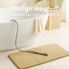 Tapis de Bain Antidérapant microfibre 60x90cm beige