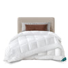 Couette 4 saisons doux 3 en 1 avec rembourrage polyester 500gsm 135x200cm blanc - VOUNOT FR