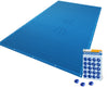 Bache piscine rectangulaire en Polyethylene 160 gr/m2 4x7m Bleue foncé - VOUNOT FR