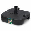 Pied de parasol sable et eau pour mat 38/48mm 22L HDPE noir - VOUNOT FR