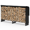 Serre buche 2m avec housse de protection noir