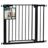 Barriere de securite a pression sans percage Largeur 88-96cm Metal noir - VOUNOT FR