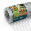 Grillage a maille soude en acier galvanise 13mm fil 0.7mm 1x10m metal - VOUNOT FR