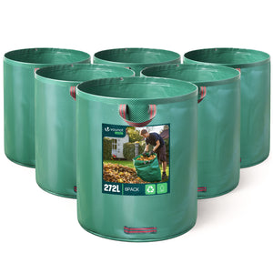 Sac de jardin 272L Lot de 6 sacs XXL - VOUNOT FR