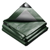 Bâche de Protection en Polyéthylène resistant et impermeable 240g/m² vert et argent 4x8m - VOUNOT FR