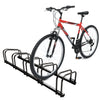 Ratelier range velo acier mural et sol 5 vélos Noir
