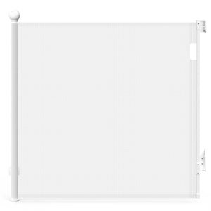 Barriere de securite retractable HAUTE 180x96cm blanc