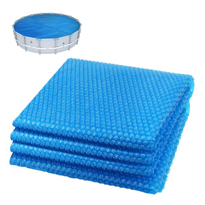 Bache a bulle piscine 120 microns ronde decoupable Ø305cm bleu - VOUNOT FR