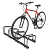 Ratelier range velo acier mural et sol 4 vélos Noir