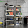 Lot de 2 etageres de rangement renforcees charge extra lourde 5 niveaux 180x90x40cm - VOUNOT FR