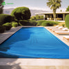 Bache piscine rectangulaire en Polyethylene 160 gr/m2 4x9m Bleue foncé - VOUNOT FR