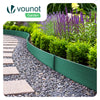 Bordure de jardin PE haute flexible 10M avec piquets vert
