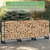 Serre buche 3m avec housse de protection noir