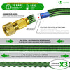 Tuyau d’Arrosage Extensible 45m Renforce avec Accessoires vert - VOUNOT FR