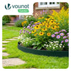 Bordure de jardin PE flexible 20m avec piquets vert - VOUNOT FR