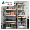 Etagères de rangement charge lourde robuste à 5 niveaux 90x40x180cm - VOUNOT FR