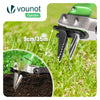 Desherbeur manuel Extracteur de mauvaises herbes longue manche 100 cm - VOUNOT FR