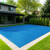 Bache piscine rectangulaire en Polyethylene 160 gr/m2 6x12m Bleue foncé - VOUNOT FR