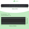 Toile de paillage contre les mauvaises herbes 50Mx2M Anti-UV 100g/m2