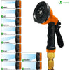 Tuyau d’Arrosage Extensible 30m Renforce avec Accessoires orange