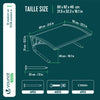 Garage de tondeuse robot Abri 82x80x46 cm transparent