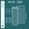 Grillage a maille soude en acier gaine PVC 25mm fil 1mm 0.5x25m vert - VOUNOT FR