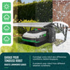 Garage de tondeuse robot Abri 105x80x46 cm transparent