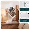 Bibliotheque Arbre etagere a Livres 30x16x40.5cm Blanc