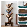 Bibliotheque Arbre etagere a Livres 38x19x113cm Marron Rustique