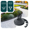 Bordure de jardin PE flexible 10m avec piquets anthracite - VOUNOT FR