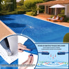 Bache piscine rectangulaire en Polyethylene 160 gr/m2 5x10m Bleue foncé - VOUNOT FR