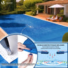Bache piscine rectangulaire en Polyethylene 160 gr/m2 6x12m Bleue foncé - VOUNOT FR