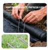 Lot de 250 piquets de fixation pour jardin U 150x30mm en acier galvanise - VOUNOT FR