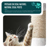 Arbre a chat 112cm multi niveaux Griffoir et niche Rose - VOUNOT FR