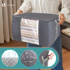 Lot de 7 sac de rangement sous vide Non Tisse XXL gris - VOUNOT FR