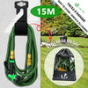 Tuyau d’Arrosage Extensible 15m Renforce avec Accessoires vert - VOUNOT FR