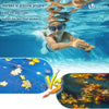 Bache a bulle piscine 120 microns rectangulaire decoupable 450x220cm bleu