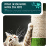 Arbre a chat 112cm multi niveaux Griffoir et niche Vert - VOUNOT FR