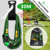 Tuyau d’Arrosage Extensible 30m Renforce avec Accessoires vert - VOUNOT FR