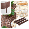 Bordure de jardin PE haute flexible 20M avec piquets marron