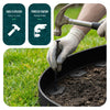 Bordure de jardin PE flexible 20m avec piquets noir - VOUNOT FR