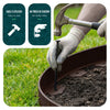 Bordure de jardin plastique flexible 10m avec piquets Marron - VOUNOT FR