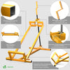 Leve tracteur Tondeuse Supporte 400 kg max Jaune